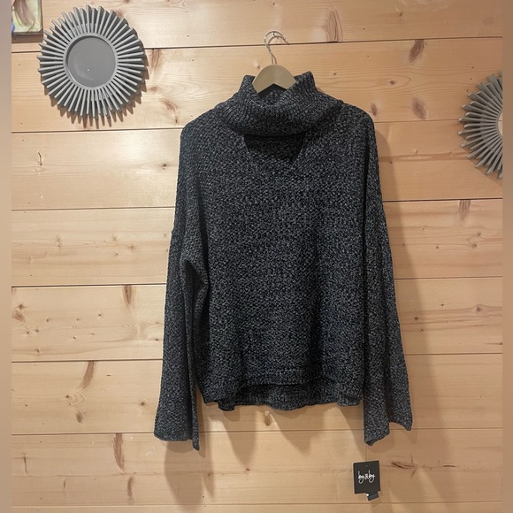 by & by Sweaters - by & by BLACK/WHITE WOMENS SWEATER    NEW WITH TAGS XXL